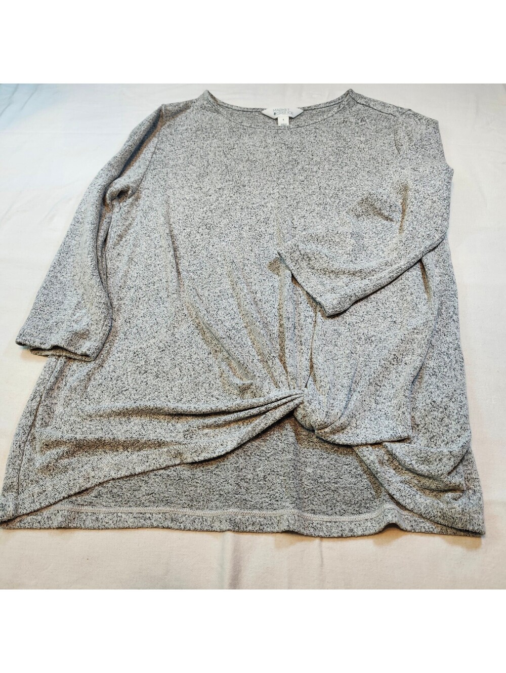 Market Spruce Pullover 3/4 Sleeve Sweater